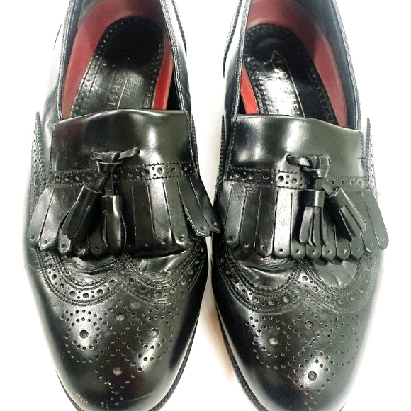Men's FLORSHEIM* Wingtip Dress Loafers - Picture 2 of 8